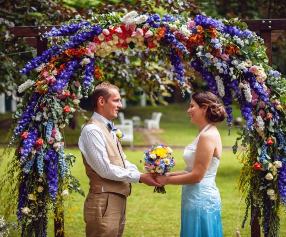 Rustic special wedding.